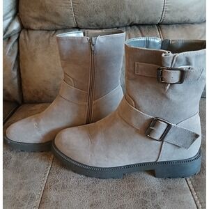 Stylish Gray Women's Ankle Boots